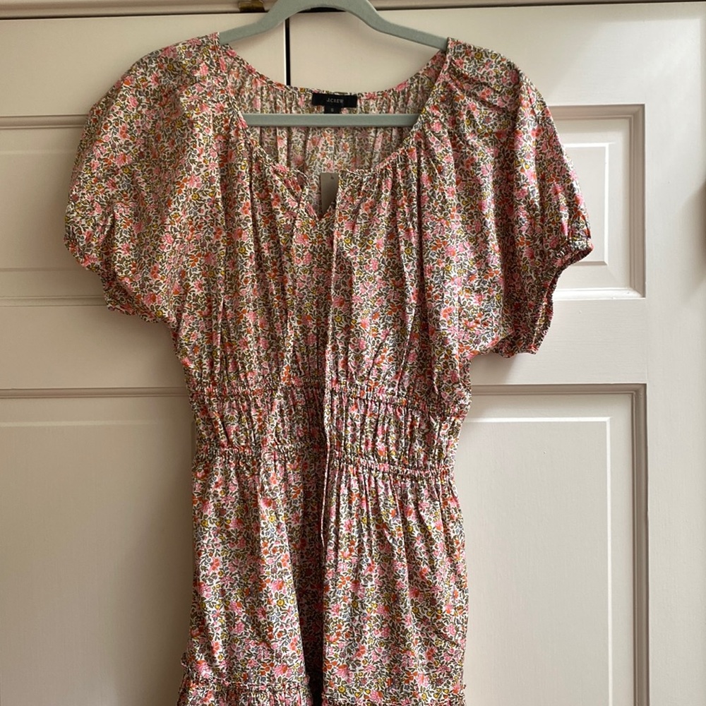 J crew floral dress. NWT